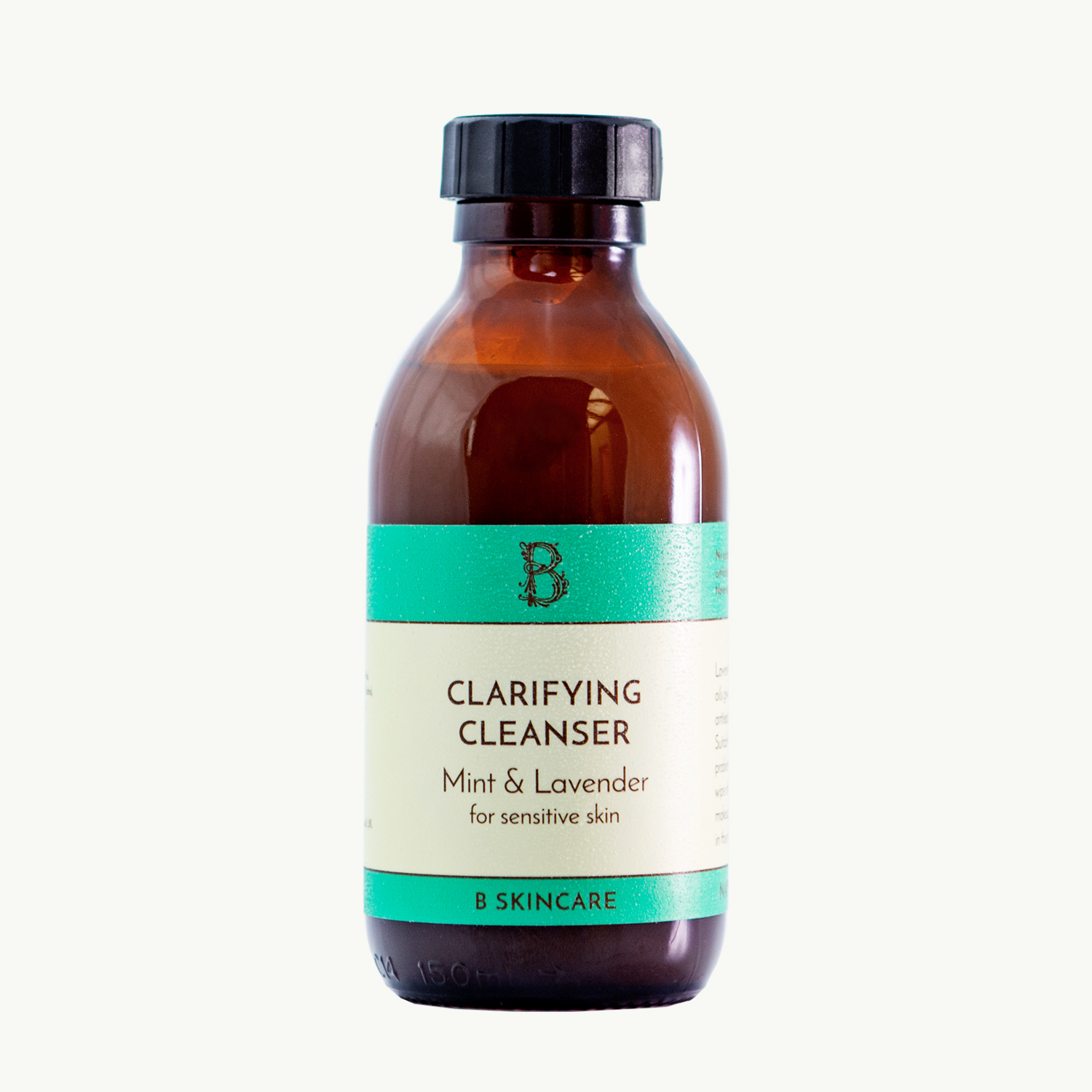 Clarifying Cleanser with Mint and Lavender - screw top lid